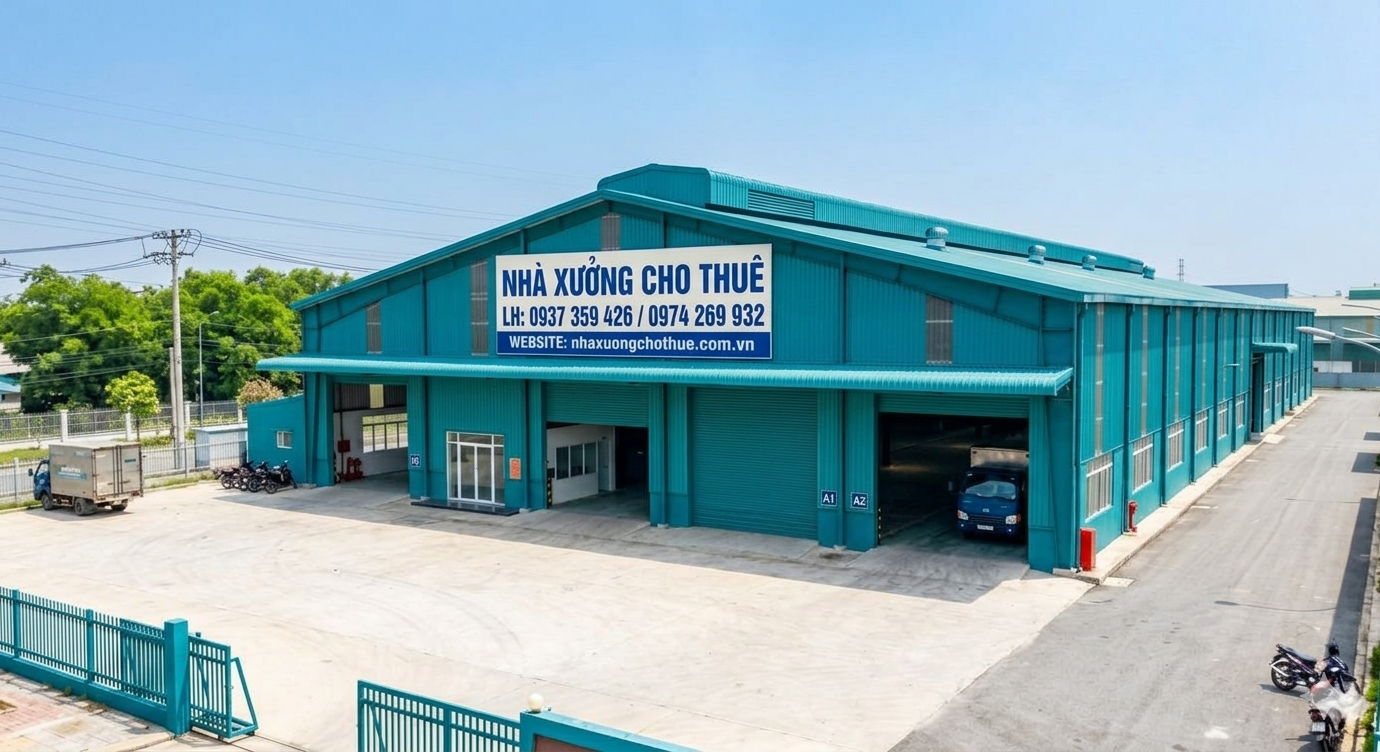 Kho xưởng cho thuê đức hòa , long an
