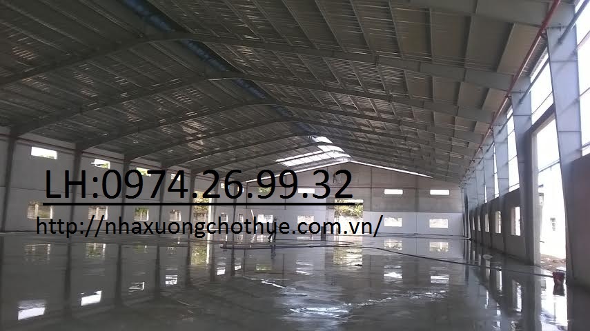 Kho xưởng cho thuê huyện hóc môn