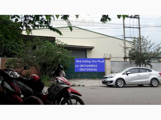 Cho thuê nhà xưởng đông thạnh hóc môn